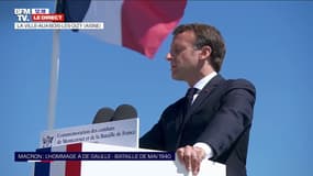 "De Gaulle nous dit que la France est forte quand elle se tient unie": Macron commémore les 80 ans de le Bataille de France