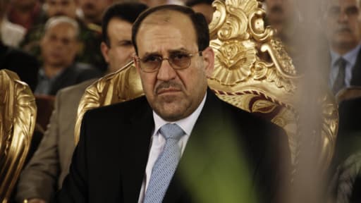 Le Premier ministre irakien Nouri al-Maliki, en 2008.