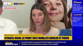 Noémie Kohler, sœur de Cécile Kohler détenue en Iran: "On attend une preuve de vie immédiatement"