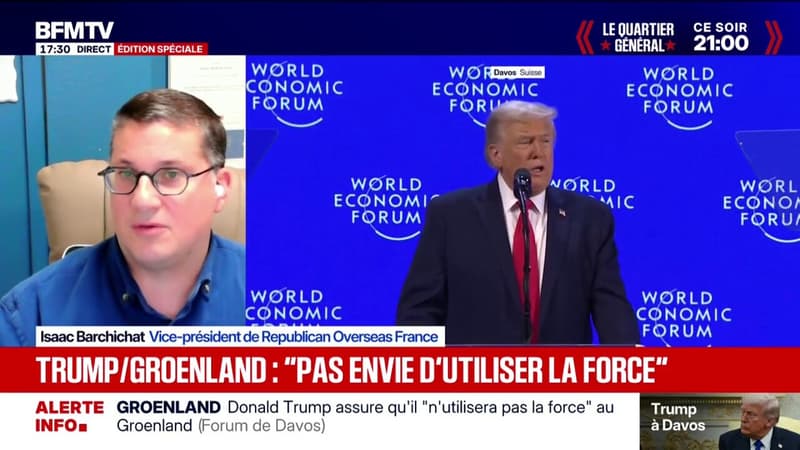 Groenland: "Donald Trump n'est pas si méchant que ça", estime Isaac Barchichat, vice-président de Republican Overseas France