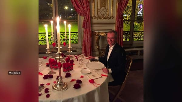 François de Rugy, Saint-Valentin 2018. François de Rugy, Saint-Valentin 2018.