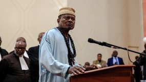 L’homme politique camerounais Anicet Ekan, à Yaoundé, le 4 août 2025.