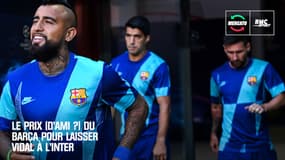 Mercato : le prix (d'ami ?) du Barça pour lâcher Vidal à l'Inter 