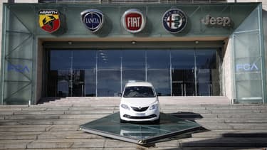 Le siège de Fiat Chrysler Automobiles, à Turin, en Italie.