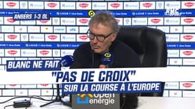 Angers 1-3 OL : Blanc ne "fait pas de croix" sur la course à l’Europe avec Rennes et le LOSC