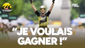 Tour de France (E21) : "Un jour spécial, j’ai toujours cru en moi", souligne van Aert