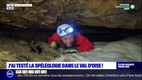 J'ai testé la spéléologie dans le Val d'Oise !