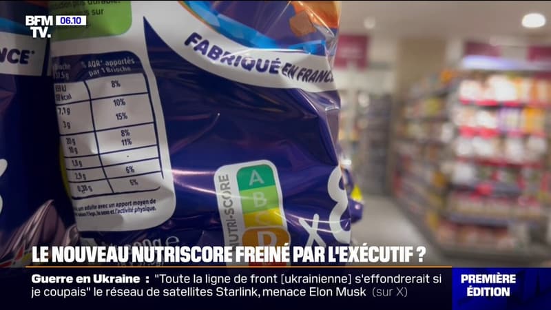 Le nouveau Nutri-Score, plus sévère avec les produits transformés, freiné par l'exécutif?