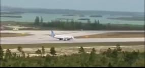 Bahamas : Sans train d’atterrissage, un avion se pose « sur le nez »