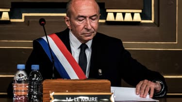 Gérard Collomb à Lyon.