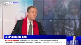 ÉDITO - 24 ans après les grèves de 1995, "ce n'est pas du tout la même chose"