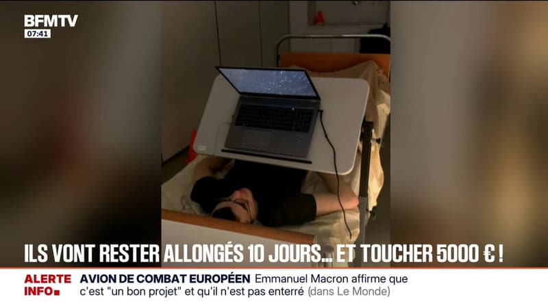 Cet institut cherche dix volontaires pour rester allongé 10 jours et toucher 5.000 euros