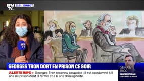 Condamné, Georges Tron dormira en prison dès ce soir