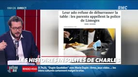 « Les histoires de Charles Magnien » : Leur ado refuse de débarrasser la table alors ils appellent la police  et elle plaque ses cheveux avec de la super glu - 10/02