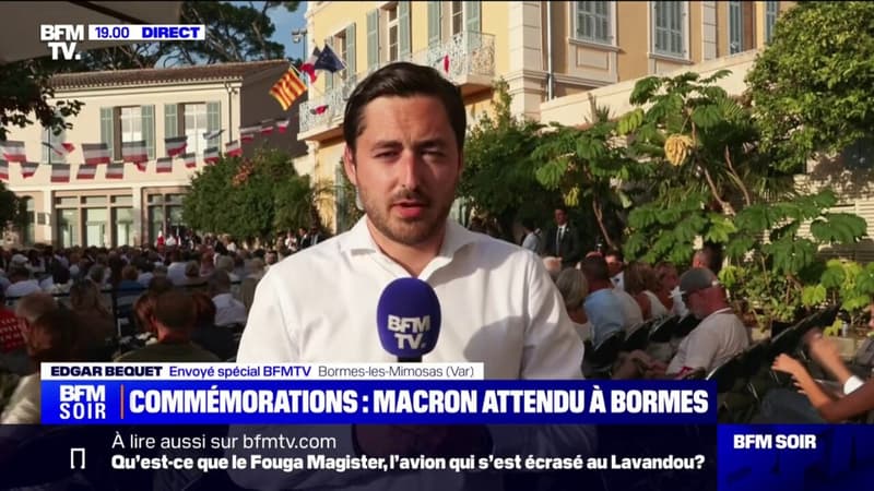 80 ans du débarquement en Provence: Emmanuel Macron attendu à Bormes-les-Mimosas avec un discours prévu à 19h15 suivi d'une rencontre avec les habitants