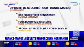 Normandie: un dispositif de  sécurité exceptionnel pour le match France-Maroc