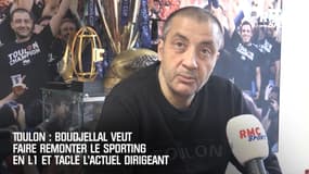 Toulon : Boudjellal veut faire remonter le Sporting en L1 et tacle l'actuel dirigeant