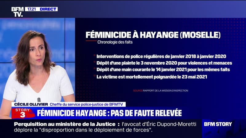 Féminicide à Hayange: pourquoi le rapport d'inspection ne relève "pas de manquement professionnel", alors que la victime avait déposé plainte ?
