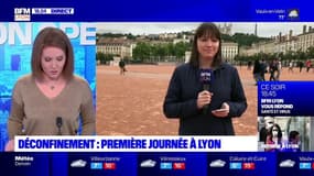 Déconfinement: première journée à Lyon