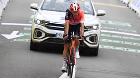 Axel Laurance, coureur d'Ineos-Grenadiers, le 6 juillet 2025 sur le Tour de France