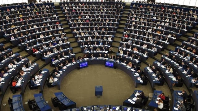 Le parlement européen.