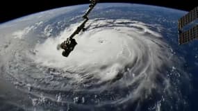L'ouragan Florence vu de l'espace.