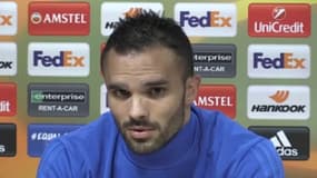 Jérémy Morel en conférence de presse