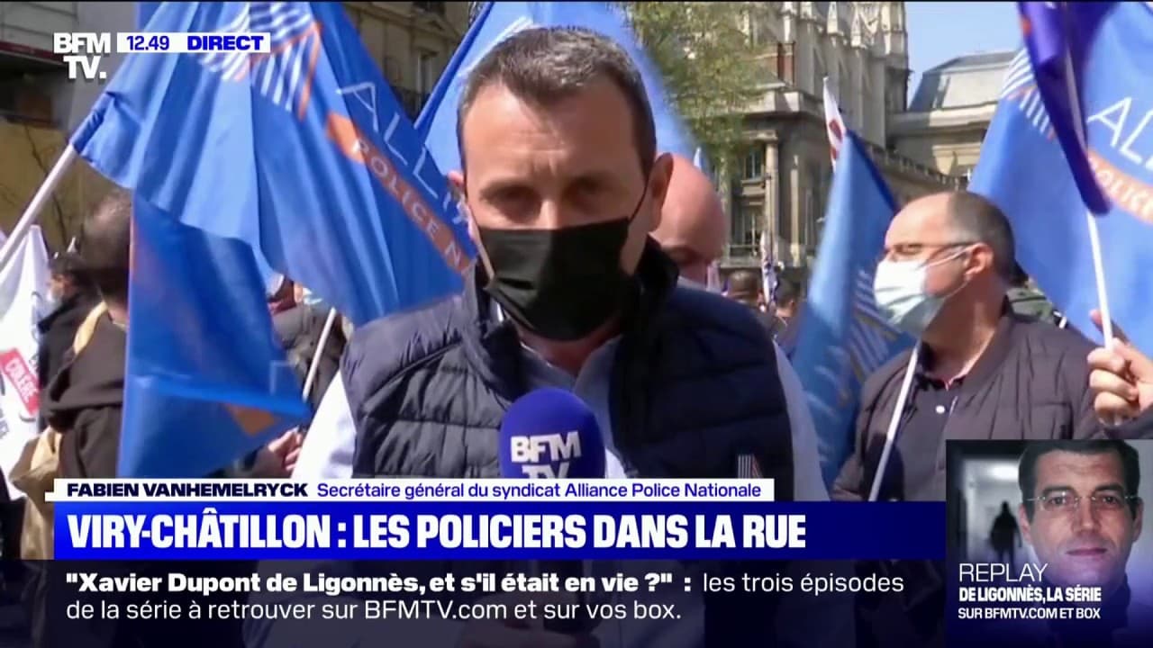 "On En A Ras-le-bol": Des Policiers Manifestent Après Le Verdict Des ...