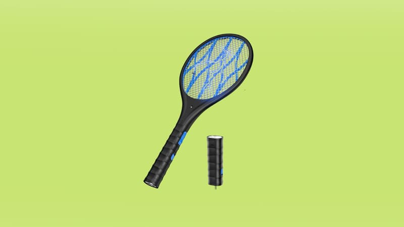 Dites adieux aux piqûres avec cette raquette électrique anti moustiques à prix mini