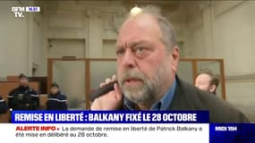 La demande de remise en liberté de Patrick Balkany a été mise en délibéré au 28 octobre prochain 