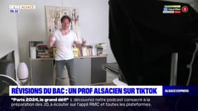 Un professeur alsacien donne des conseils pour réviser le bac sur TikTok