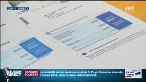 Une facture d'électricité