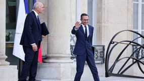 Didier Migaud, ministre de la Justice, et Bruno Retailleau, ministre de l'Intérieur, le 1er octobre 2024