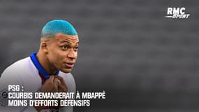 PSG : Courbis demanderait à Mbappé moins d'efforts défensifs