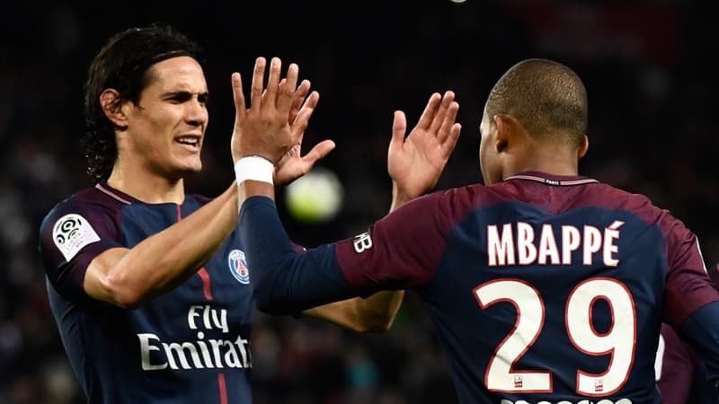 Cavani et Mbappé