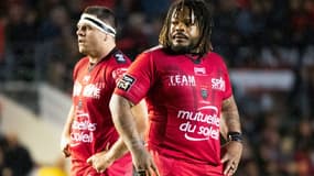 Mathieu Bastareaud et Guilhem Guirado la saison dernière avec le maillot de Toulon