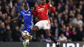 N'Golo Kanté et Paul Pogba