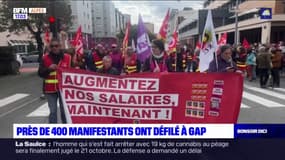 Gap: près de 400 manifestants réunis pour les salaires