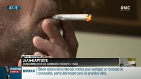 "Pourquoi je fume déjà le cannabis thérapeutique": le témoigne de Jean-Baptiste, malade, sur RMC