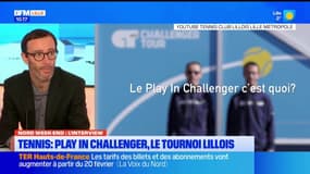 "On a un beau plateau de joueurs": le Play In Challenger, un tournoi international de tennis masculin, revient à Lille