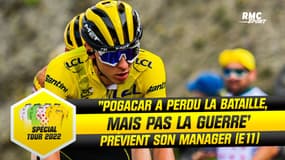 Tour de France : "On a perdu la bataille, pas la guerre", prévient le manager de Pogacar