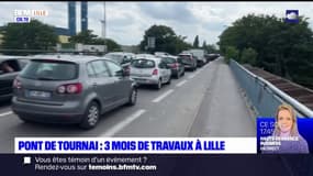 Lille: les travaux ont débuté ce lundi sur le pont de Tournai et vont durer trois mois
