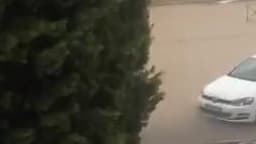 Intempéries à Lodève: Inondation de la ville - Témoins BFMTV