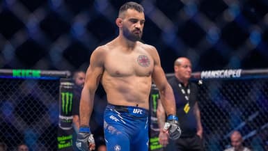 Benoît Saint Denis à l'UFC Paris le 28 septembre 2024
