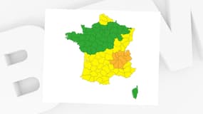Neuf départements ont été placés en vigilance orange aux orages par Météo-France, le 1er juillet 2020.