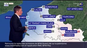 Météo Nord-Pas-de-Calais: un dimanche nuageux voire pluvieux, 21°C à Dunkerque et 23°C à Lille
