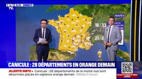 Canicule: 28 départements de la moitié sud sont placés en vigilance orange ce samedi
