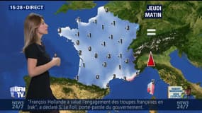 La météo pour ce jeudi 5 janvier 2017