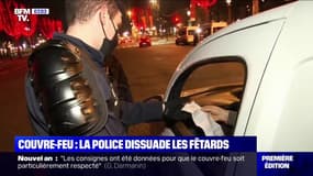 Couvre-feu: la police dissuade les fêtards