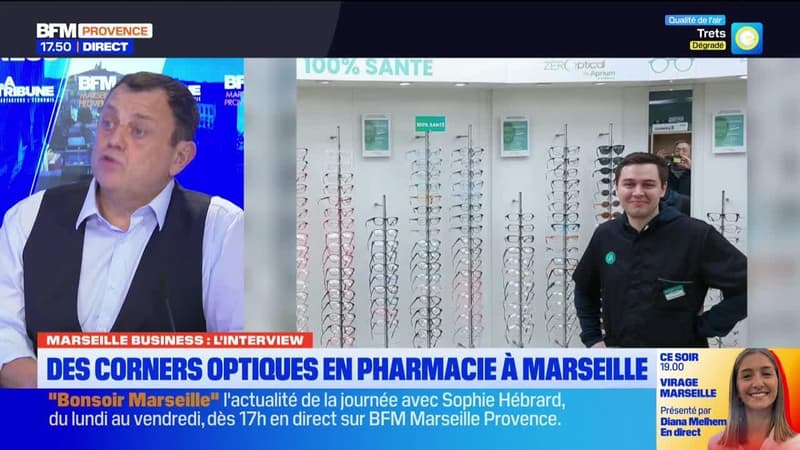 Marseille Business du mardi 24 septembre - Des corners optiques en pharmacie à Marseille 